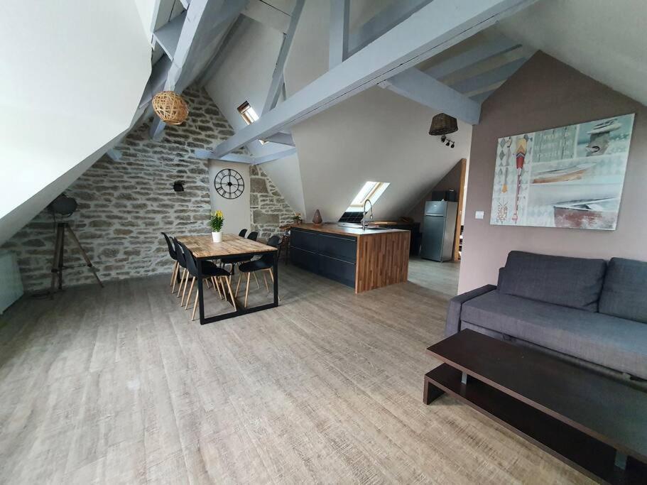 Charmant Appartement Proche Commerces Et Plages Guilvinec Luaran gambar